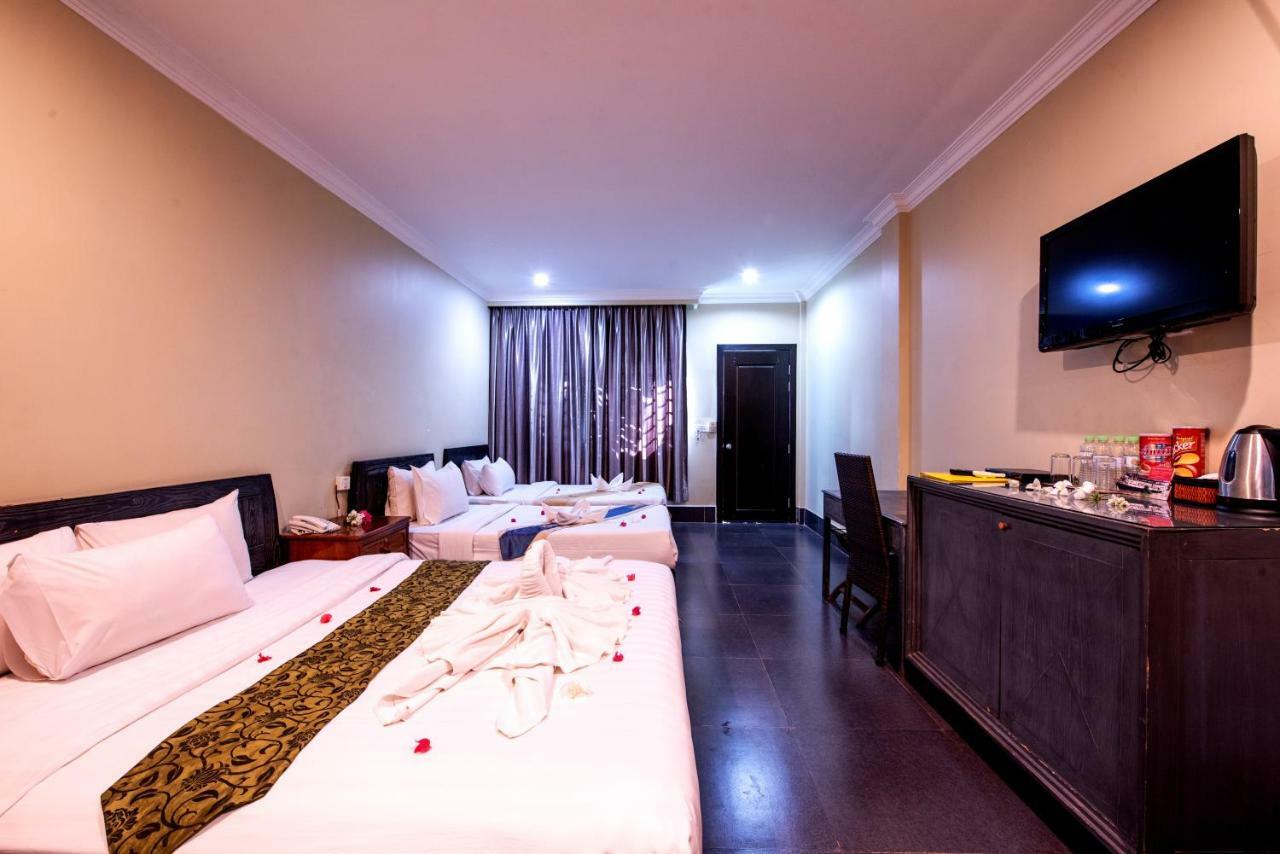 Central Night Hotel Siem Reap Eksteriør bilde